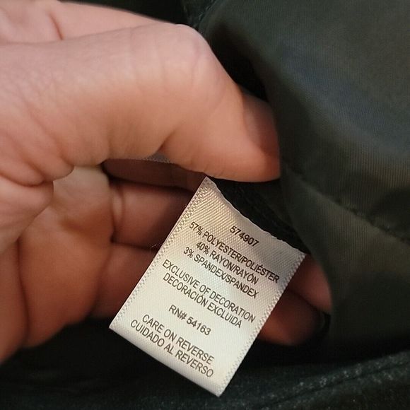 Andrew Marc Women's Dress Pants ~ Sz 10 ~ Blue ~ Mid Rise ~ 30" Inseam - Picture 5 of 7